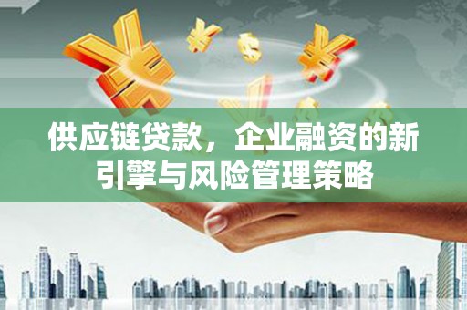 良庆供应链贷款，企业融资的新引擎与风险管理策略