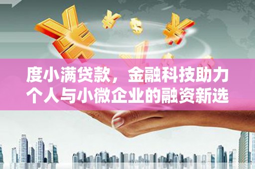 良庆度小满贷款，金融科技助力个人与小微企业的融资新选择