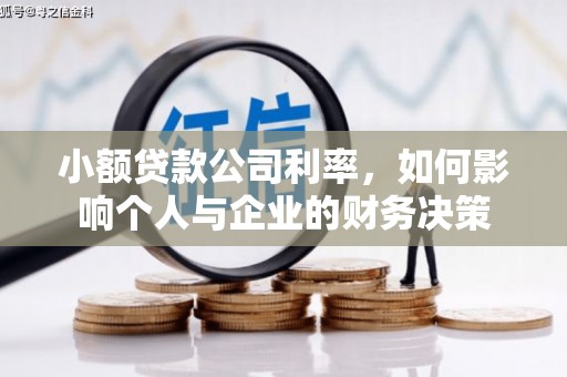 良庆小额贷款公司利率，如何影响个人与企业的财务决策