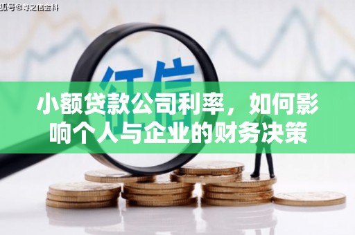 良庆小额贷款公司利率，如何影响个人与企业的财务决策