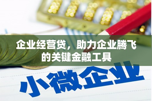 良庆企业经营贷，助力企业腾飞的关键金融工具