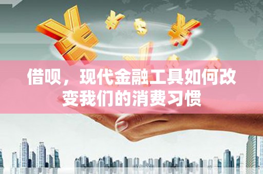良庆借呗，现代金融工具如何改变我们的消费习惯