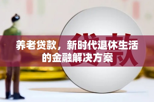 良庆养老贷款，新时代退休生活的金融解决方案